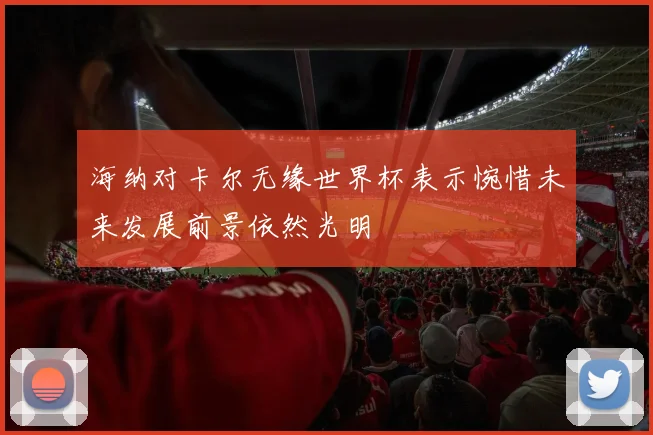 海纳对卡尔无缘世界杯表示惋惜未来发展前景依然光明